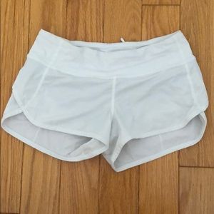 Lululemon speed shorts